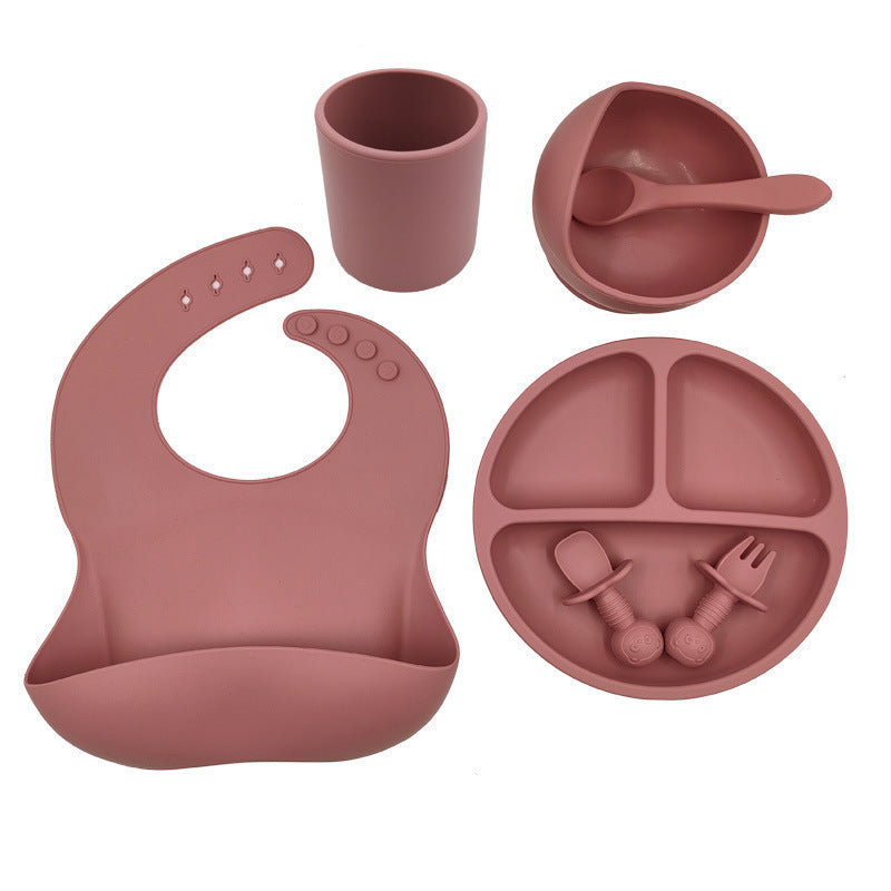 Baby Besteck Set Silikon Lätzchen Silikon Tasse Löffel