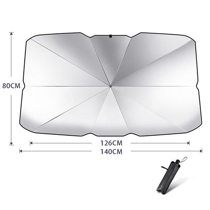 Sonnenschutz Deluxe Auto-Schirm