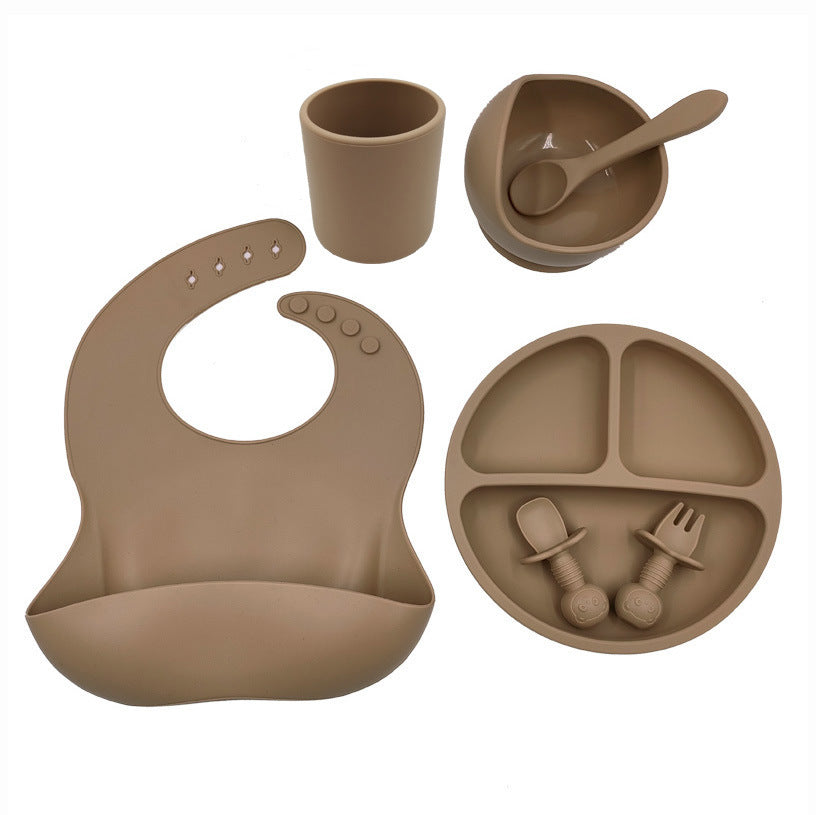 Baby Besteck Set Silikon Lätzchen Silikon Tasse Löffel