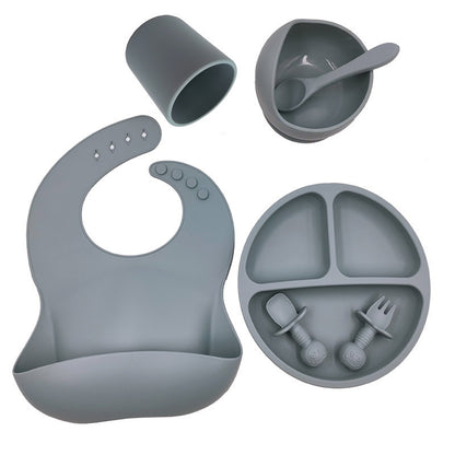 Baby Besteck Set Silikon Lätzchen Silikon Tasse Löffel