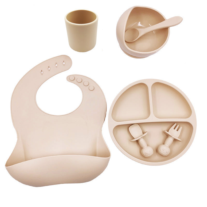 Baby Besteck Set Silikon Lätzchen Silikon Tasse Löffel